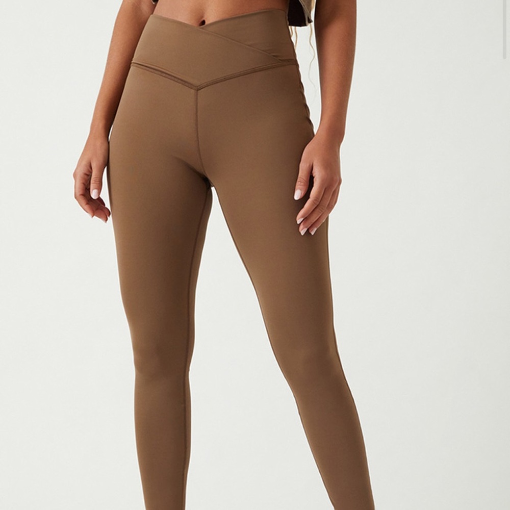 Brown leggings